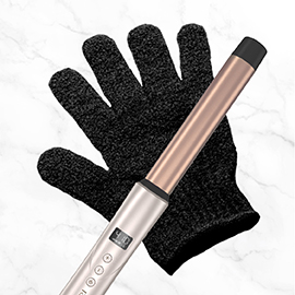Glove to use with curling wand clearance
